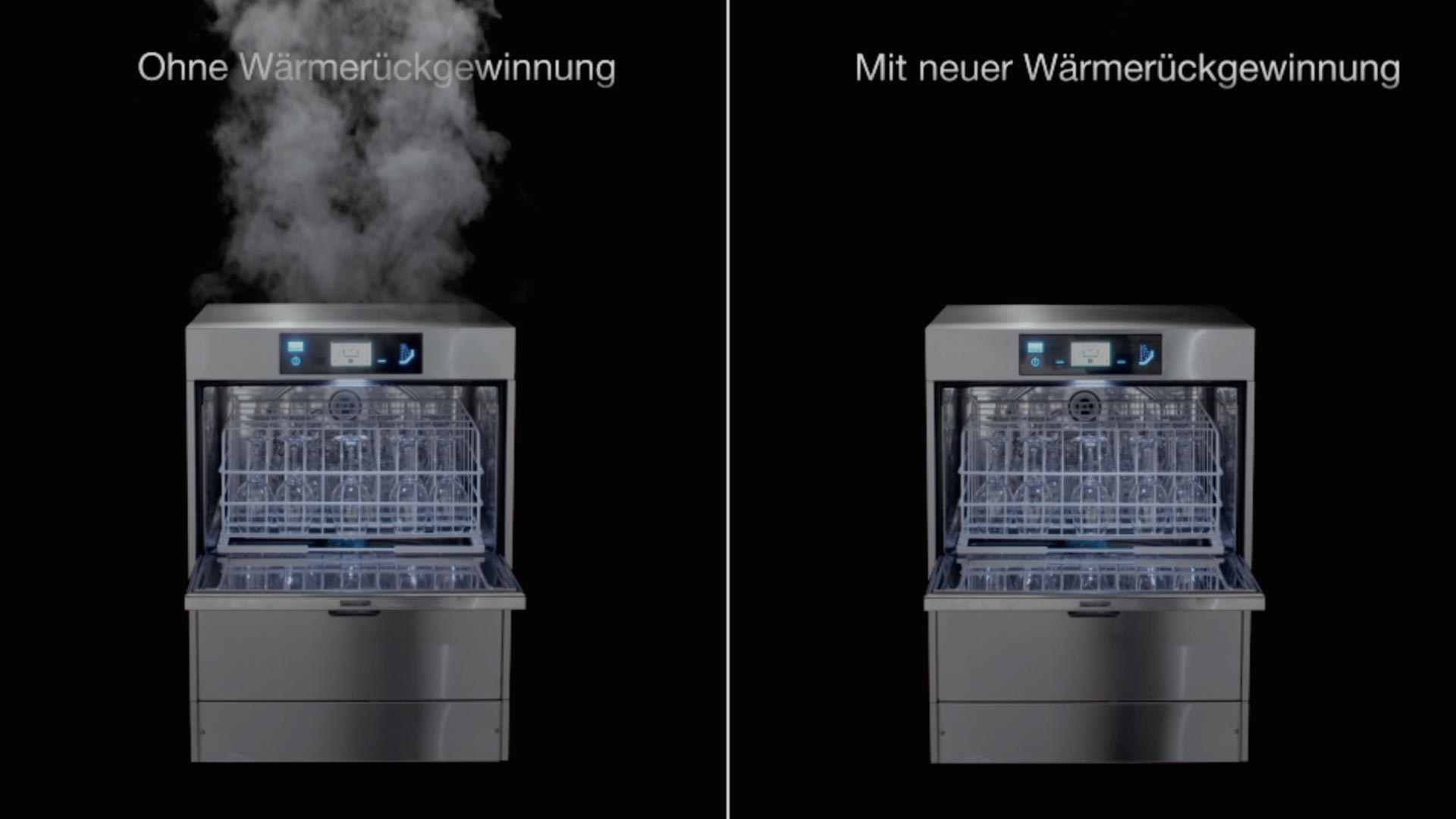 Vaatwasser MEIKO M-iClean U stoomvermindering Vaatwasser MEIKO M-iClean U stoomvermindering