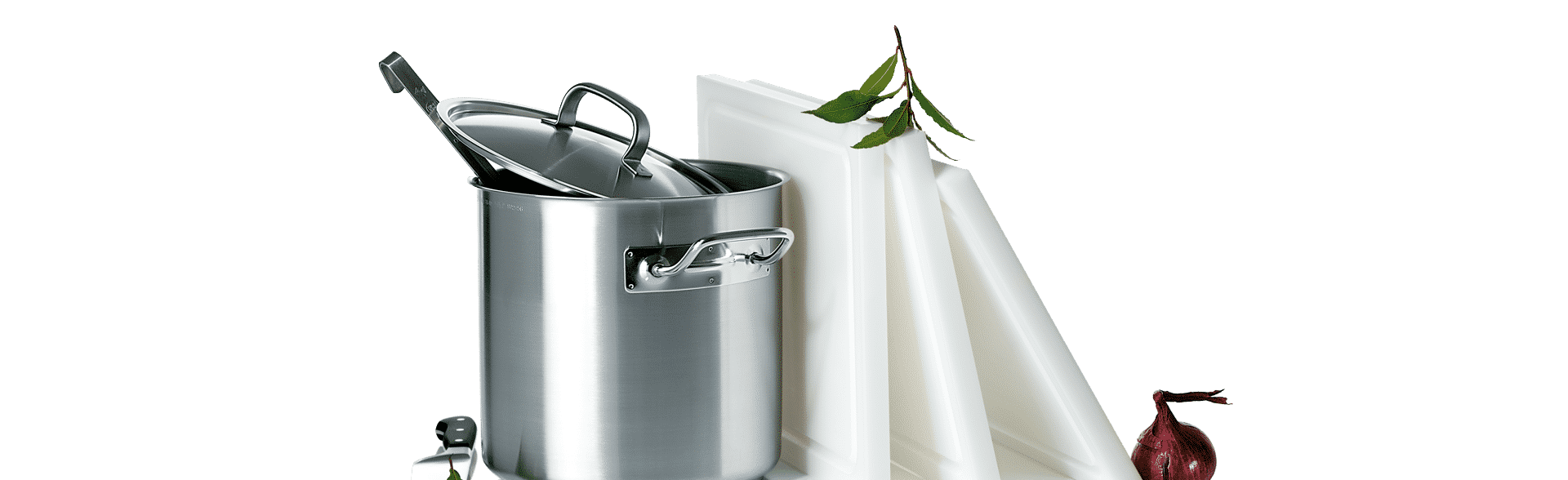 MEIKO pot and cutting board