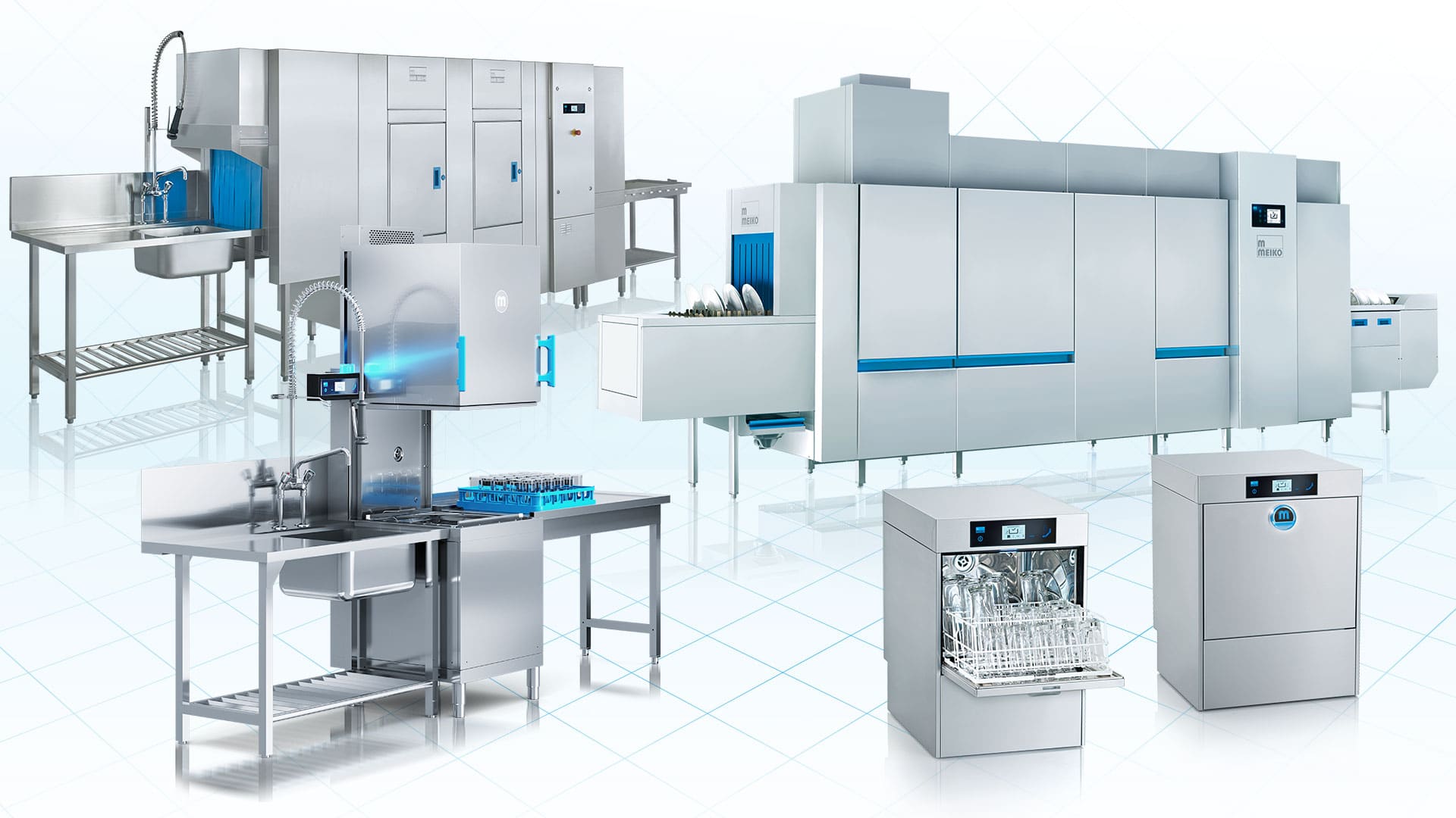 MEIKO dishwashing machines app available for M-iClean H, U and M-iQ models