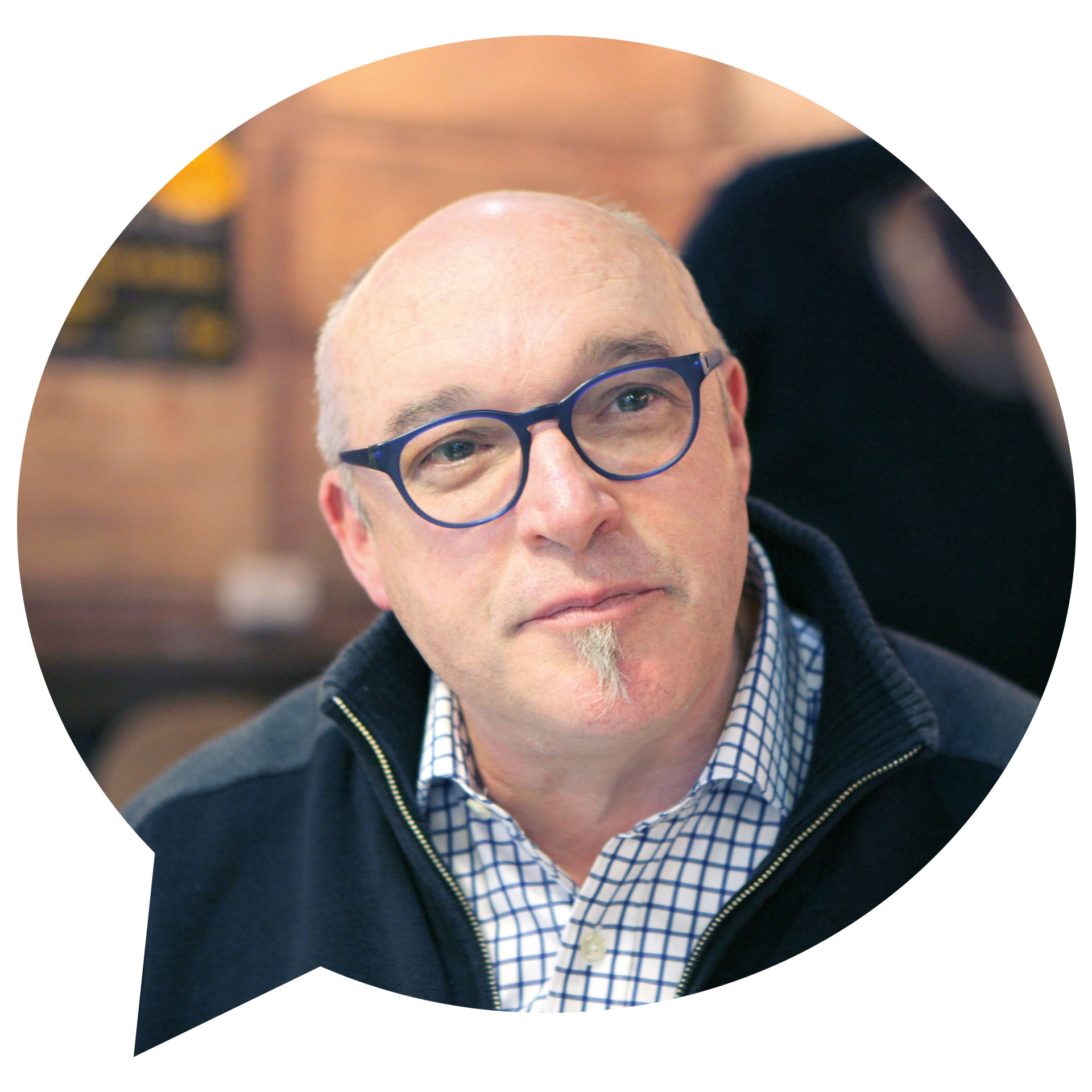 Sprechblase Referenz Poulet