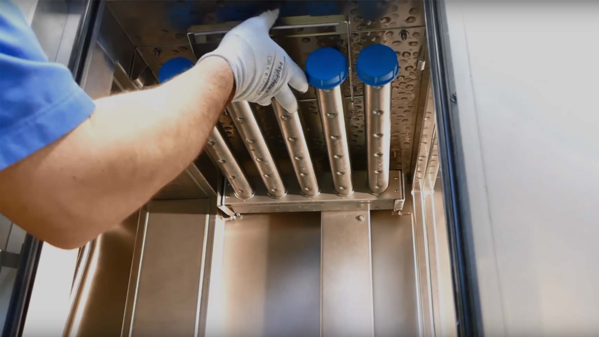 Preparation for rinsing MEIKO