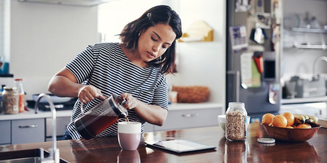 Start your day right: with a cup of coffee from your French press