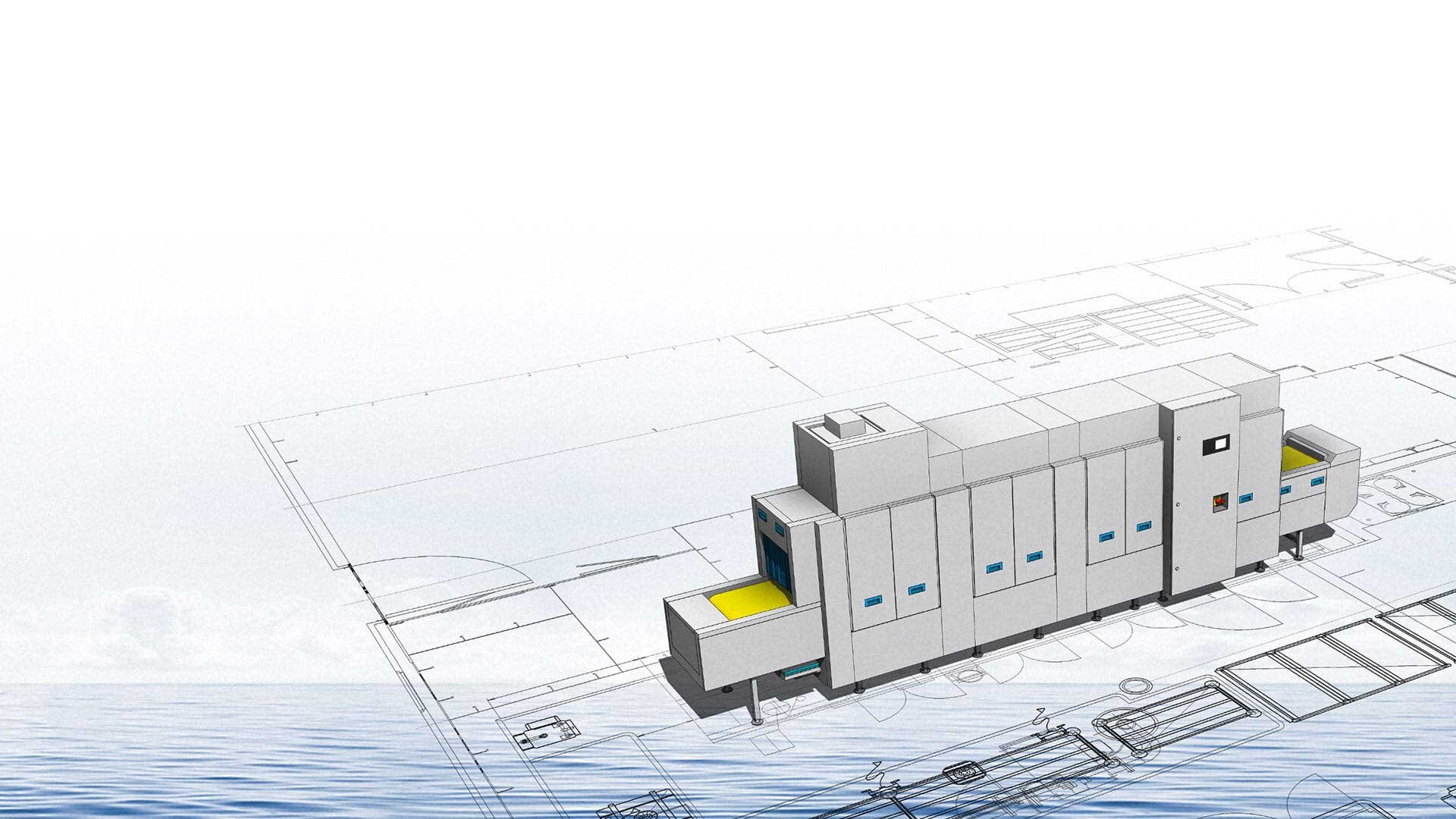 M-iQ Spülmaschine Installation auf Schiff