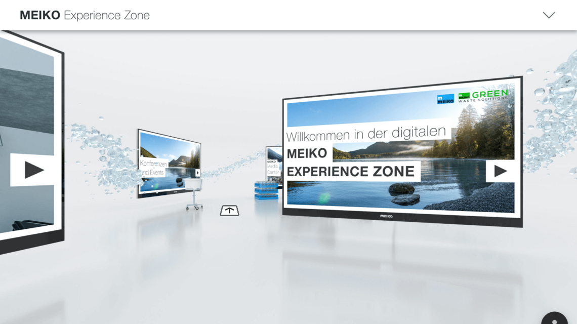 Digitale Erlebnisplattform meiko-experiencezone.com