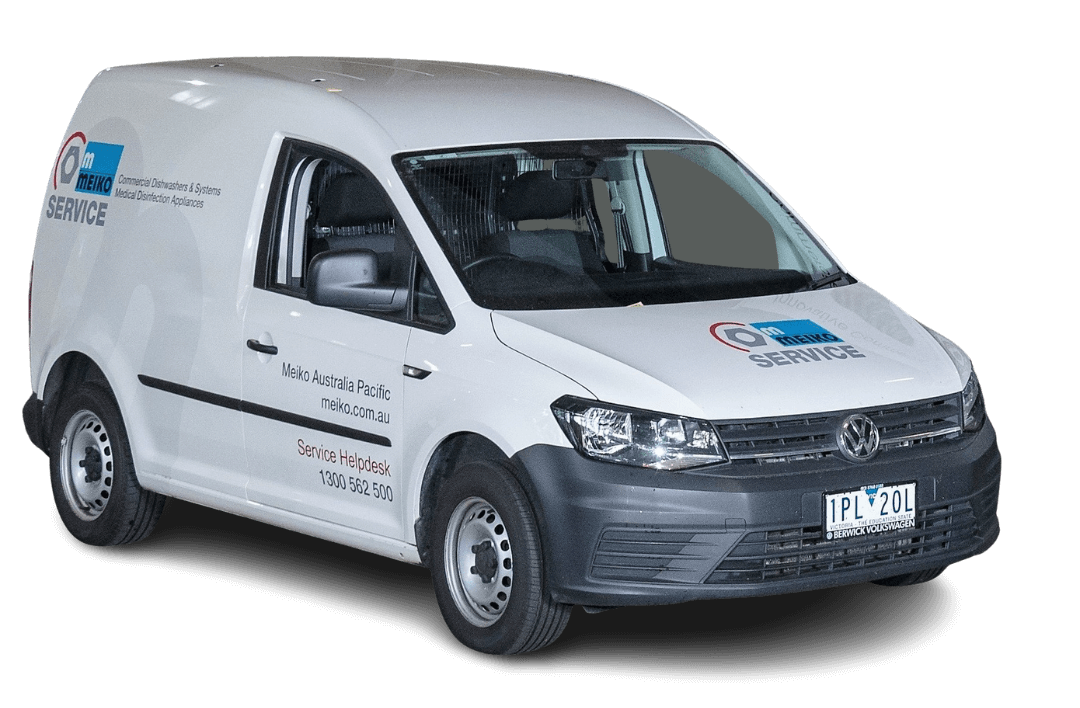 The Meiko Service Team maintain dishwashing machines regularly and reliably