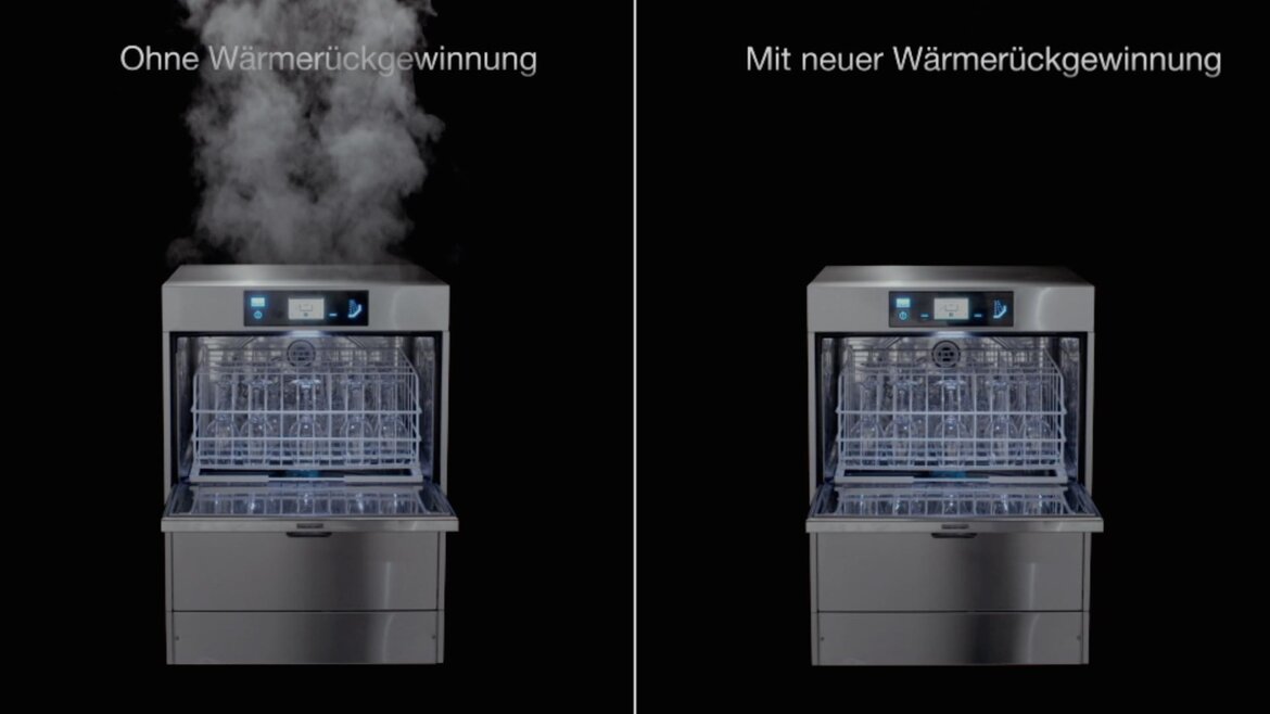 Geschirrspüler MEIKO M-iClean U Dampfreduktion