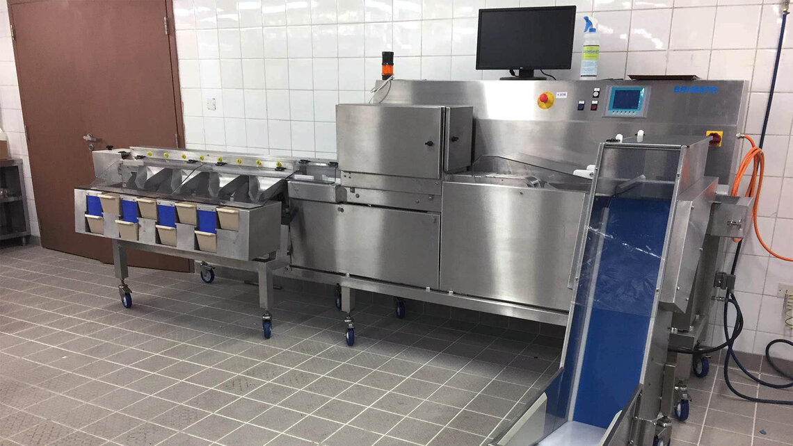 Cutlery sorting machine