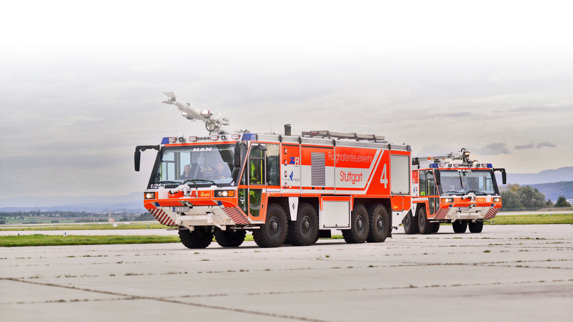 Airport Fire Service in Stuttgart