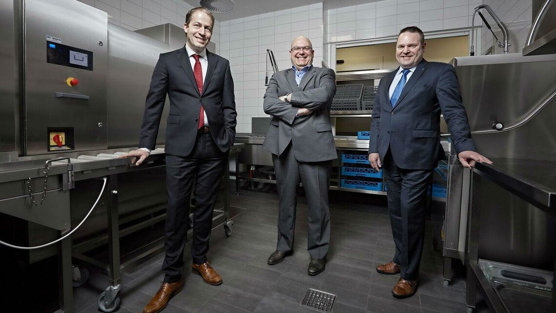 Spülküche Hilton Amsterdam