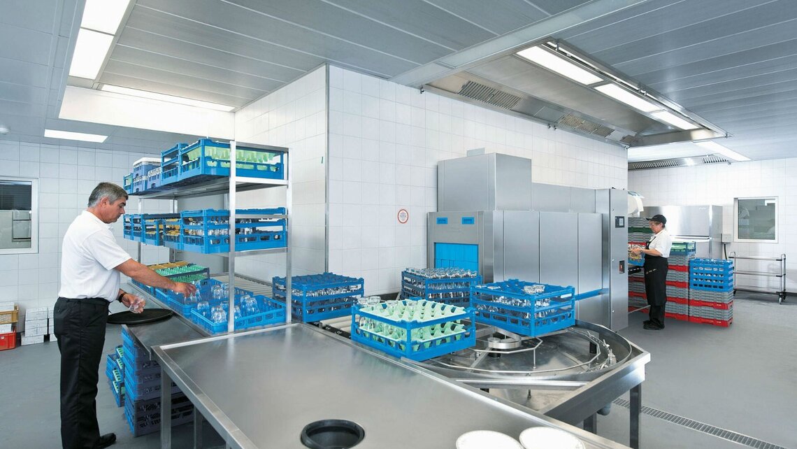 gewerbliche Spülmaschinen Hotel Bell Rock