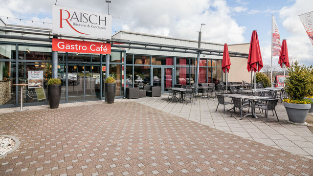 Außenansicht der Bäckerei Raisch