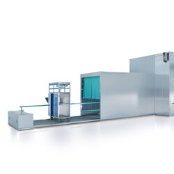 container washing plant from the outside MEIKO