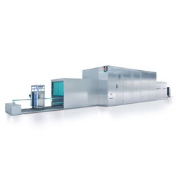 container washing plant from the outside MEIKO