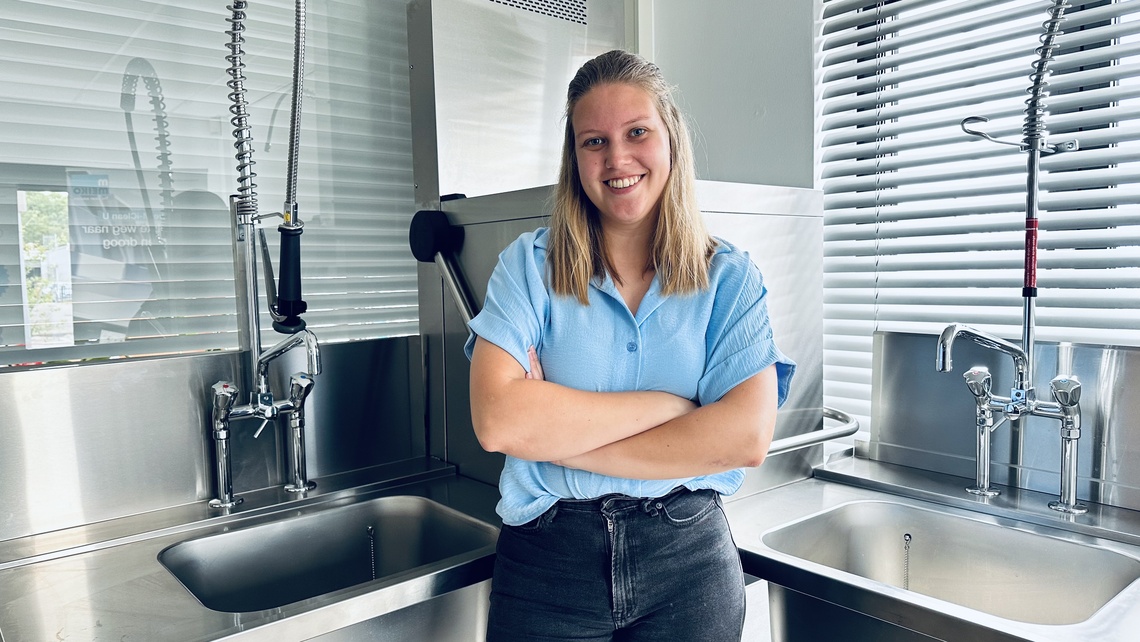 Enthousiast, perfectionistisch en hardwerkend. Dat is Naomi.