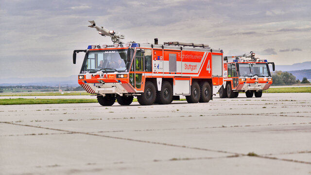 Airport fire service Stuttgart