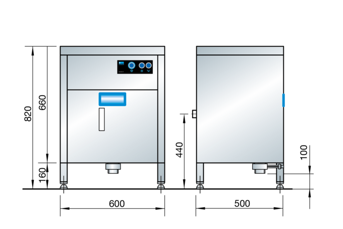Massblatt Entsorgungsgerät WasteStar