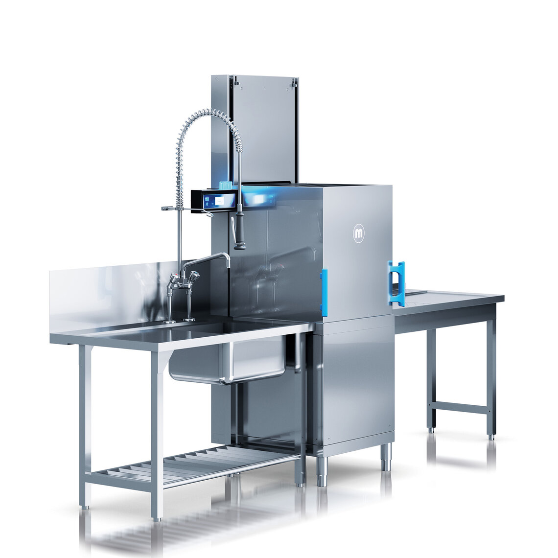 ergonomic hood type dishwasher M-iClean