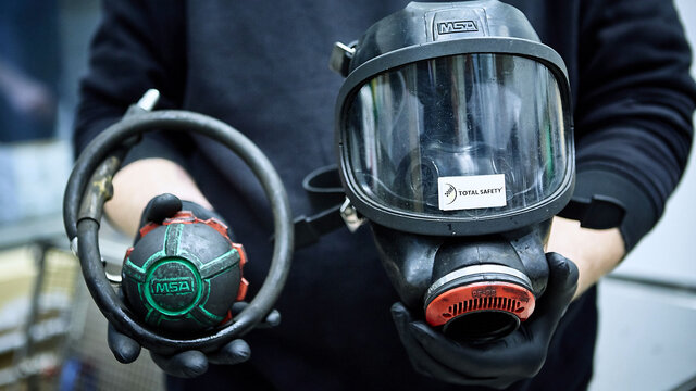 Hygienische Aufbereitung von persönlicher Schutzausrüstung