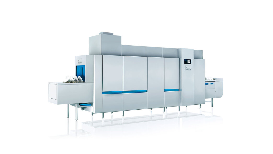 Bandspülmaschine spart Arbeitskosten