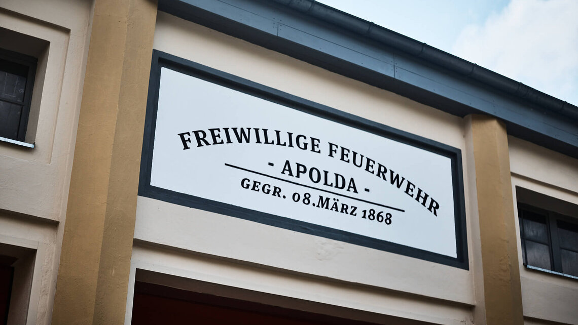 Freiwillige Feuerwehr Apolda gegründet am 8. März 1868.