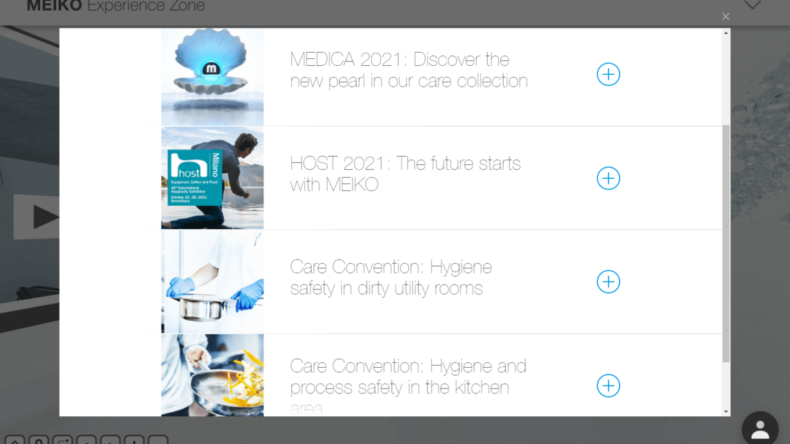 Watch extracts from conferences and events on new Meiko online presence