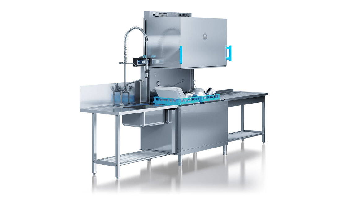 Haubenspülmaschine für Geschirr Meiko