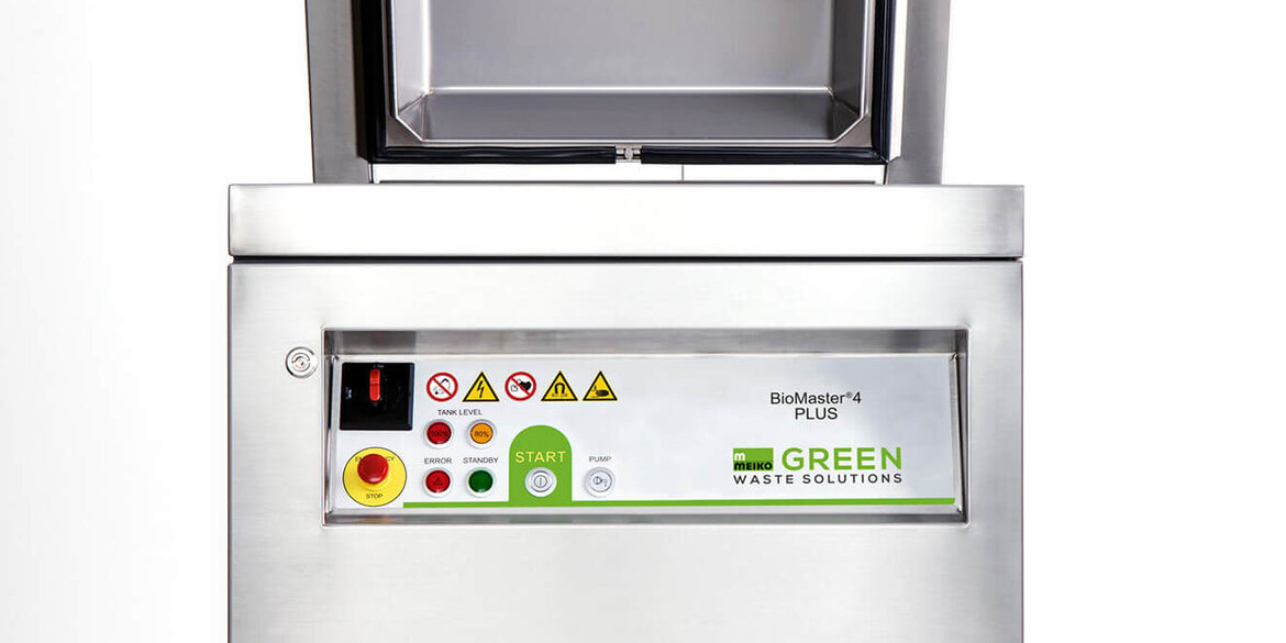 BioMaster food waste management system for small to large scale kitchens.