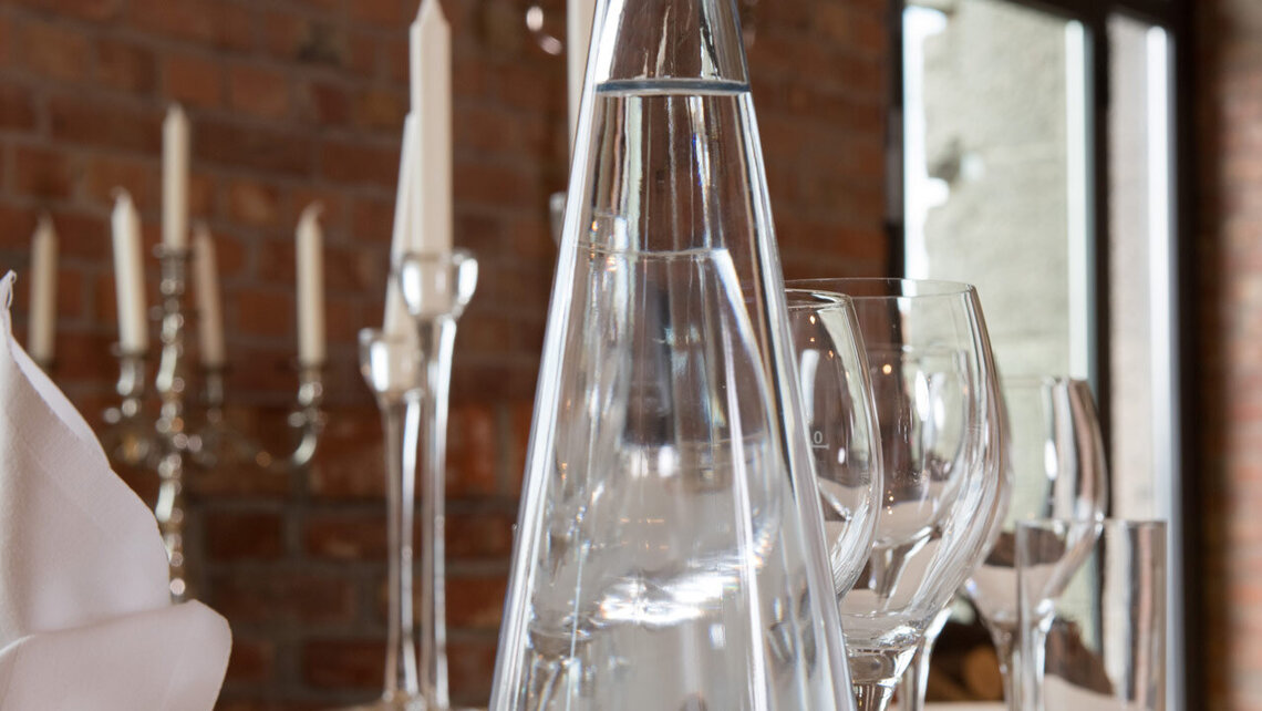 Flasche mit Logo vom Spreespeicher Berlin Flasche mit Logo vom Spreespeicher Berlin