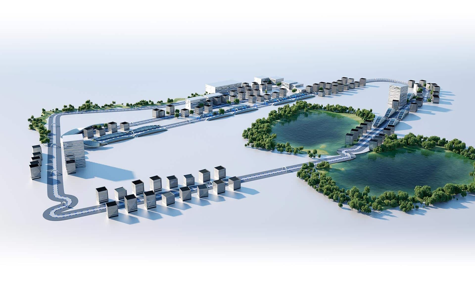 Overzicht circuit Renbaan MEIKO