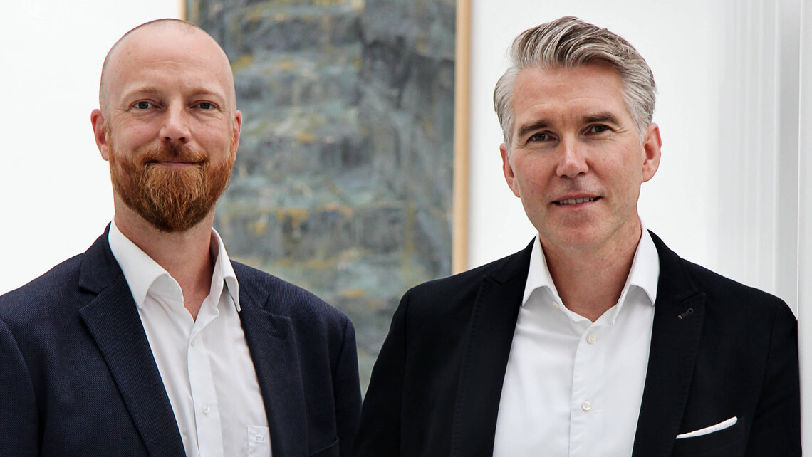 René Köcher und Ville Lammi (v. l.)