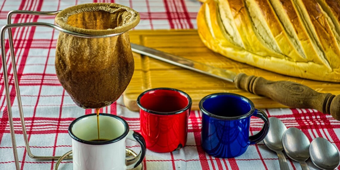 Enjoy your coffee the eco-friendly way with a fabric coffee filter