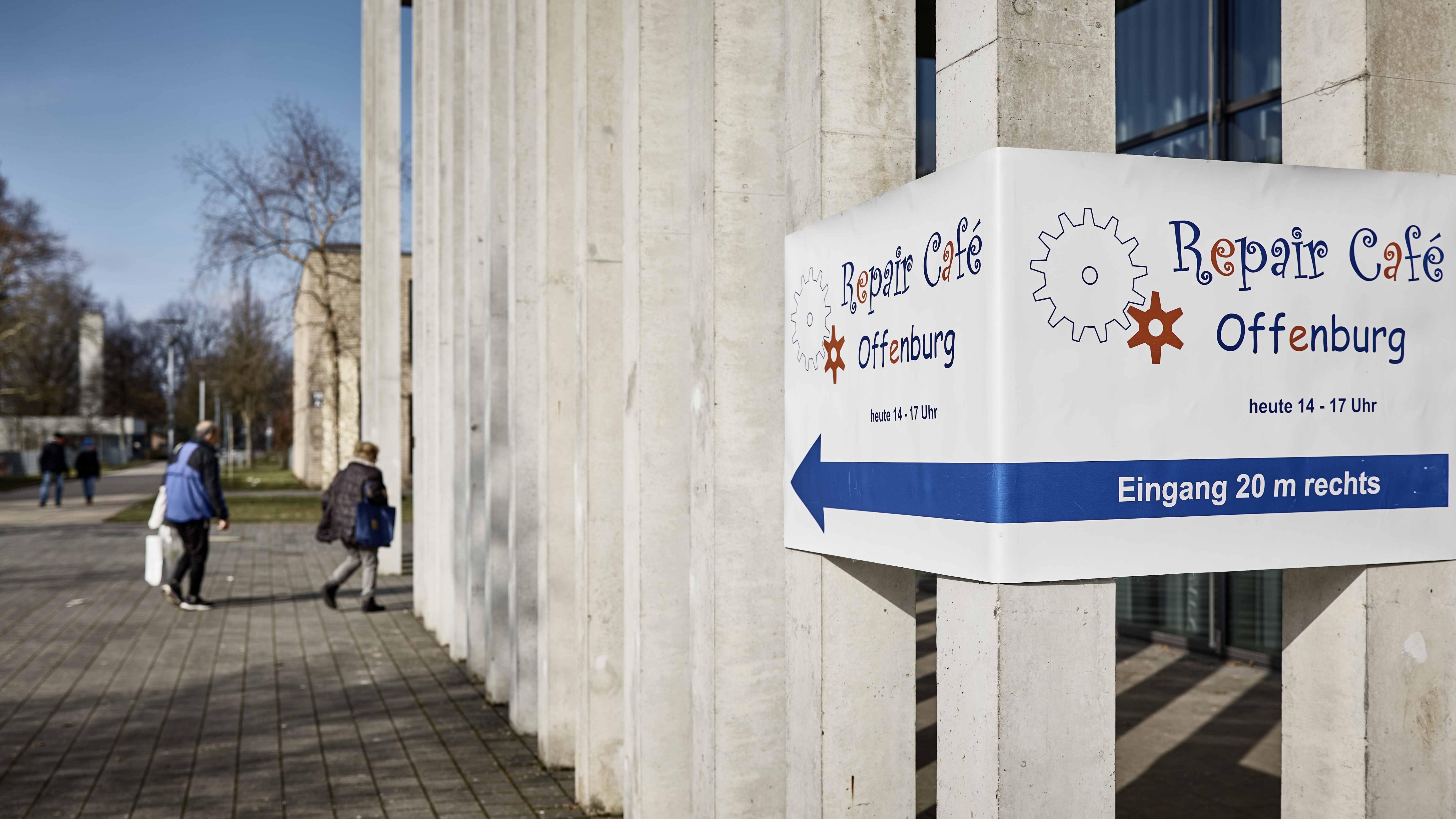 Außenansicht Gebäude Repair Café Offenburg