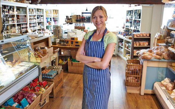 Delikatesy przy lokalu gastronomicznym