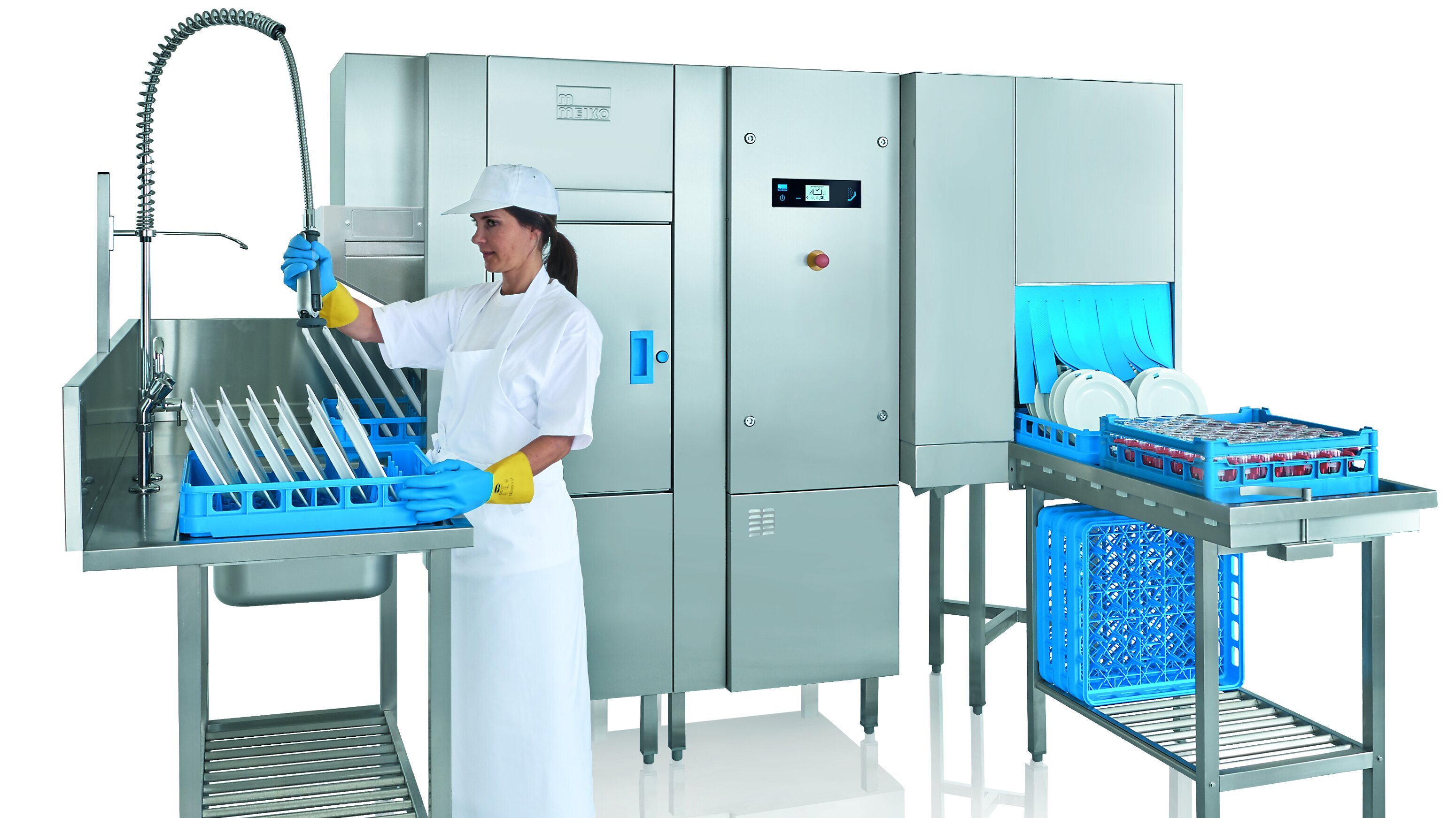 MEIKO UPster K rack type dishwashing machines