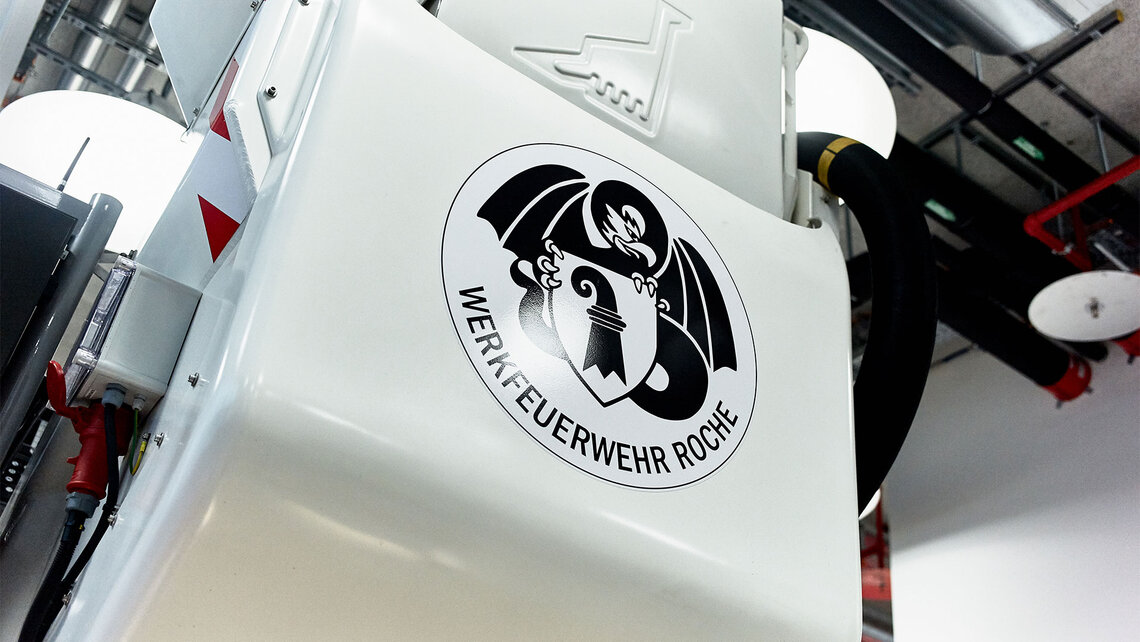 Cleaning firefighters Basel