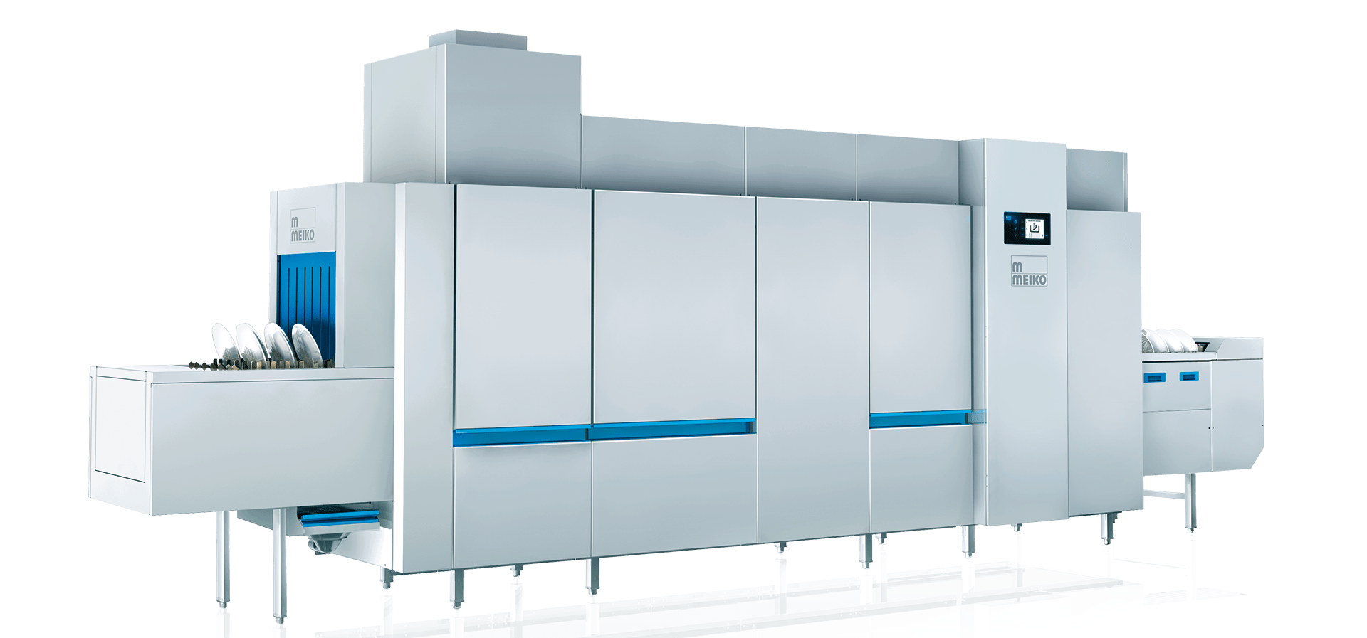 the flight type dishwashing machine M-Q