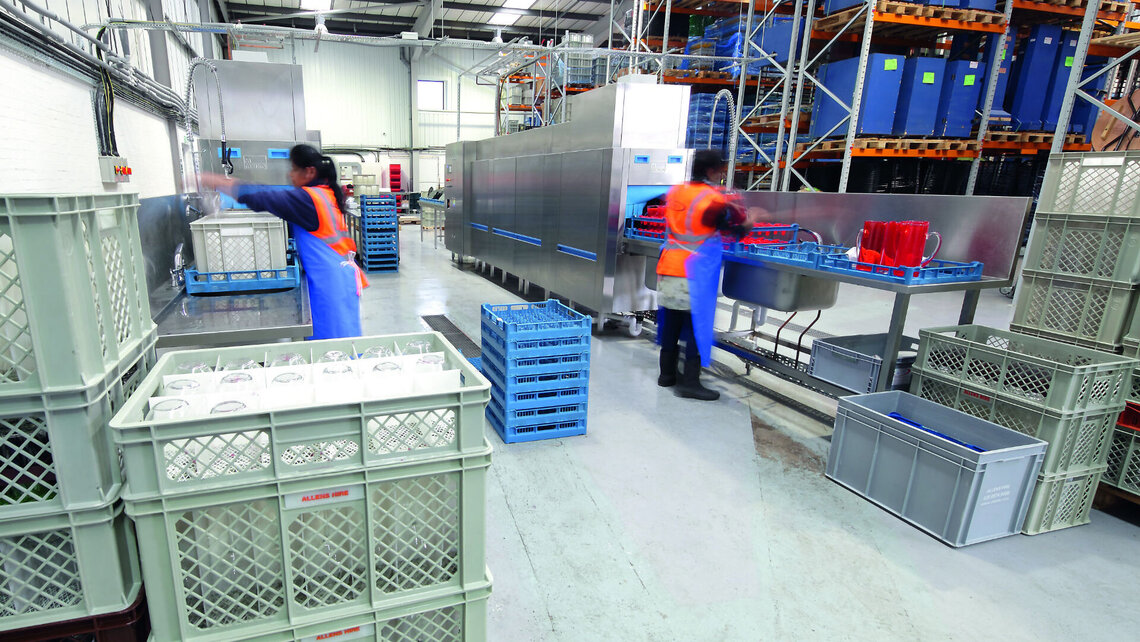 Industriespülmaschinen für Nonfood-Catering