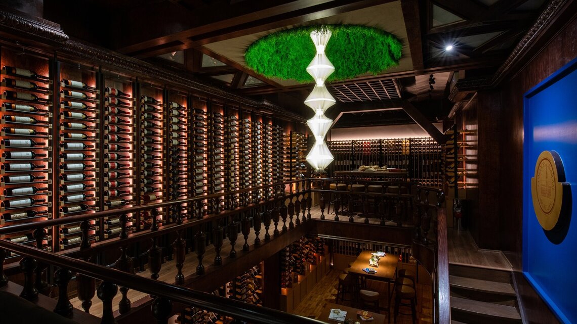 Estanterías para vinos de Wine Bar Concours