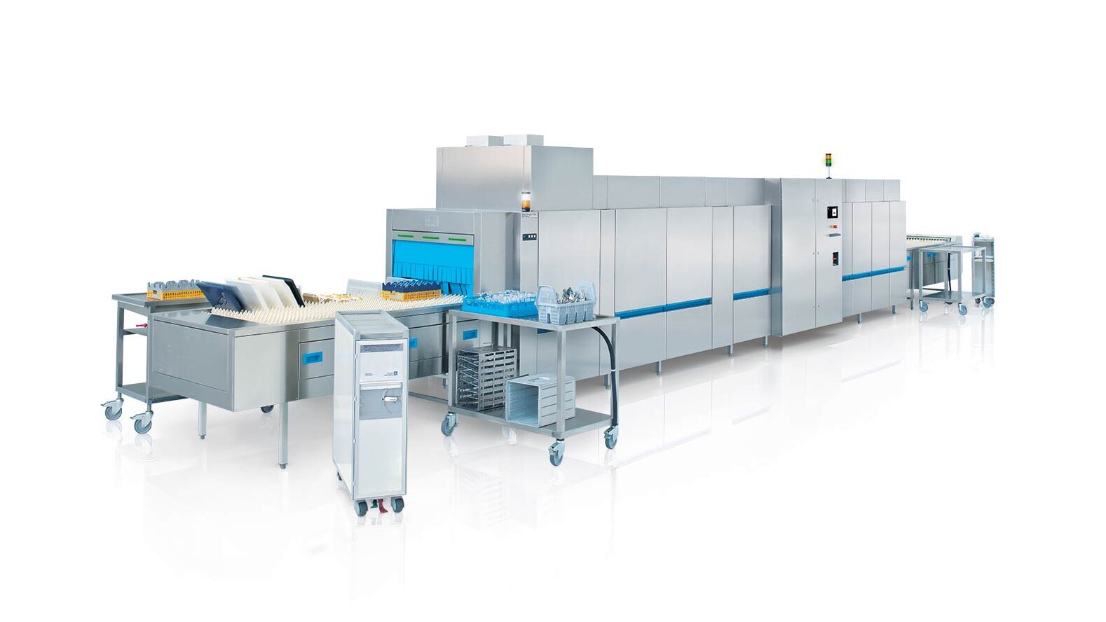 M-iQ flight type dishwashing machine