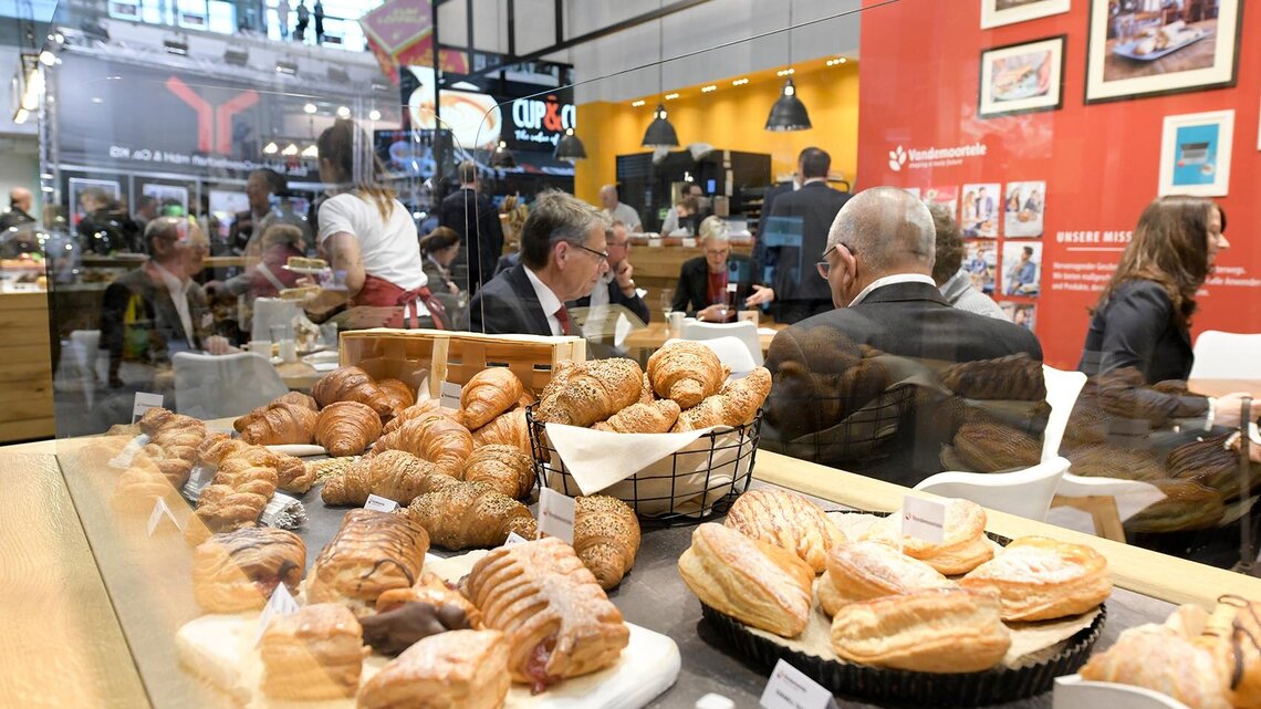 Auf der Internorga beim Business Breakfast übers Geschäft reden