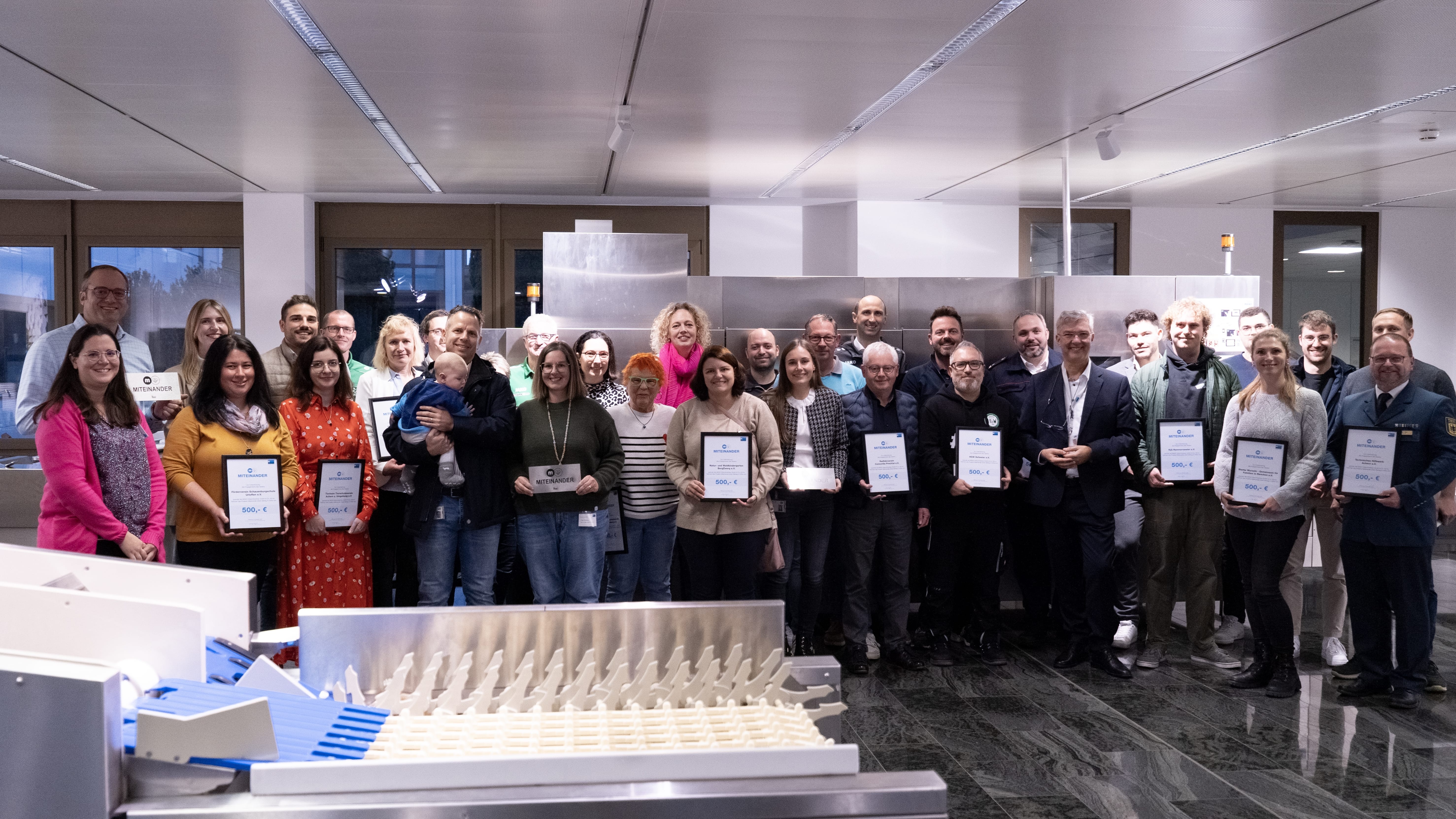 Gruppenfoto mit allen Prämierten