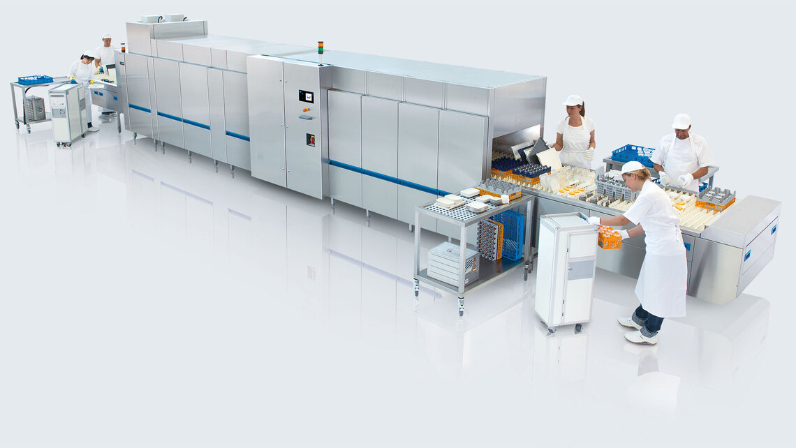 M-iQ basket dishwasher saves energy