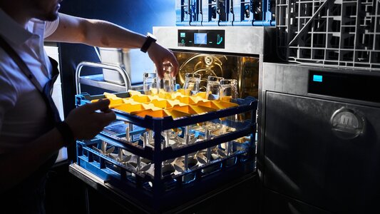 2 in 1 Gastro Spülmaschine